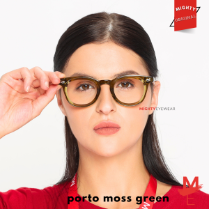 MIGHTY Kacamata PhotoChromic BlueLight PORTO MOSS GREEN wanita