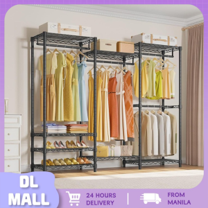 Metal Wardrobe Clothes Hanging Organizer Wall Hanging Clothes Rack Heavy Duty Clothes Hanging Rack Clothes Organizer Rack Coat Racks Coat Cabinet