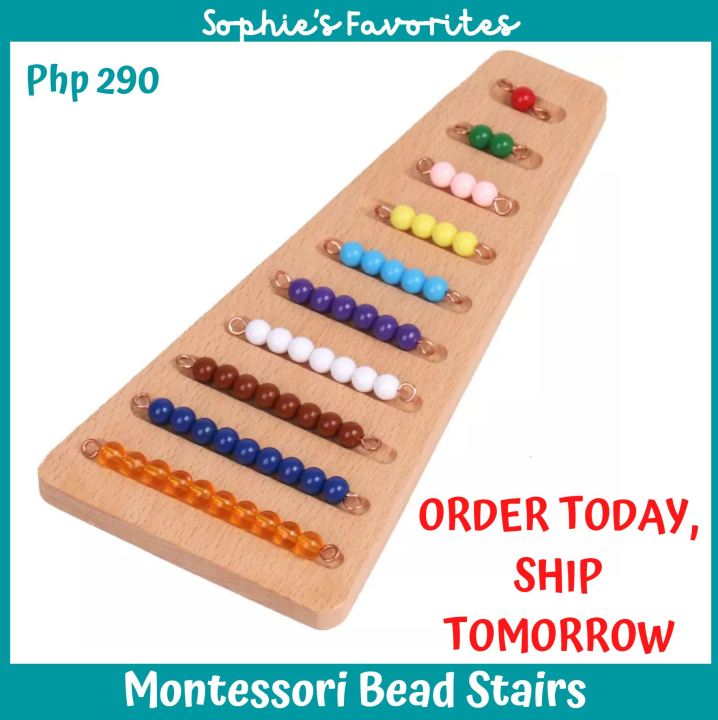 Counting beads hot sale montessori