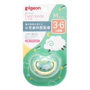 Pigeon FunFriends Disney Soother Pacifier FF 0-18 Months S(0-3 months)/M(3-6 months)/L(6-18 months) Size Strawberry S/ Bear S/ Penguin M/ Sweets M/ Whale L/ Cherry L Direct from Japan