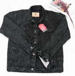 Jaket Denim Sandwash Bahan Tebal dan Tidak Kaku M L XL XXL XXXL