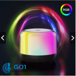 Loa bluetooth mini su73 thiết kế nhỏ gọn âm thanh mạnh mẽ hỗ trợ đèn led nhiều màu tiện lợi