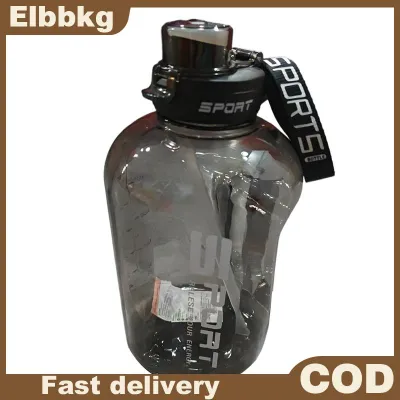Elbbkg Large Capacity2500 1700ML Water Bottle With Straw Lid Sports Gym Water Kettle For Camping Travel BPA Free Drinking Bottles