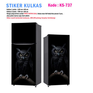 Stiker Kulkas 1 Pintu dan Sticker Kulkas 2 Pintu Bunga Rose