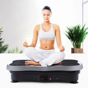 GLANXI【1 Year Warranty】Japanese Vibration Machines Weight loss Slimming machine Sports Fitness Home equipment Plate Platform Massager Fitness With bluetooth Music with drawstring