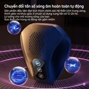 Máy Xua Đuổi Chuột Sóng Siêu Âm | 3 Chế Độ Thông Minh - Cắm Điện Tiện Lợi Cho Nhà Kho Nông Trại
