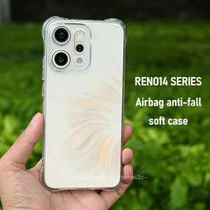 For OPPO Reno 14 14F Pro F 5G Casing Clear Soft TPU Back Phone Case Cover