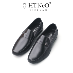 Giày lười nam - giày tây nam công sở HT.NEO da bò thật kiểu dáng đơn giản sang trọng lịch lãm dễ phối đồ