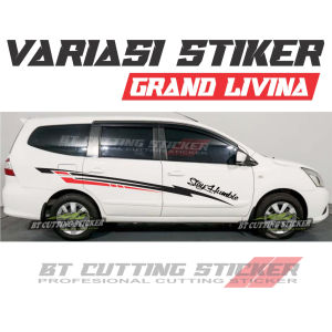 L23 Sticker cutting stiker grand livina stiker mobil nissan livina