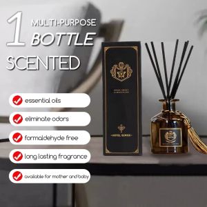 Fire-free Aromatherapy Essential Oil Bedroom Air Freshener Bathroom Rattan Aromatherapy Gift Box