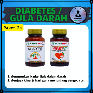Obat Diabetes Gula Darah Tinggi Diabet Kering Basah Insulin Ampuh Kapsul Herbal Glucofit Naturindo