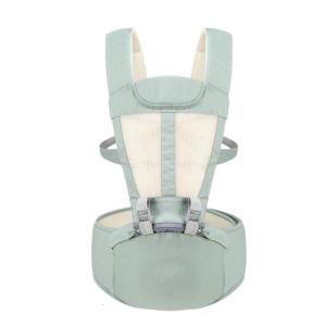 Double Position Baby Carrying Device Front Facing & Hip Seat Mode Breathable Wide Padded Shoulder Straps 20kg Bearing