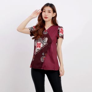 Atasan Blouse Batik Fashion Wanita: Desain Batik yang Nyaman & Elegan
