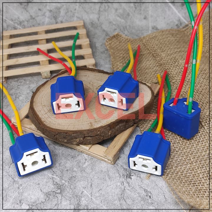 SOCKET SEAL BEAM CERAMIC SOKET BOHLAM LAMPU H4 KERAMIK KAKI - Main Image