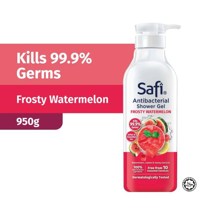 SAFI%20Antibacterial%20Shower%20Cream%20Frosty%20Watermelon%20950g%20/%20750g%20%7C%20Kills%2099.9%25%20Germs%20%7C%20Moisturises%20&%20Soothes%20Skin%20-%20Image%208