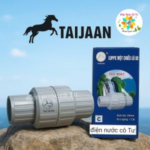 Luppe lò xo 1 chiều TAIJAAN - van 1 chiều có lò xo phi 21 27 34 42 49 60