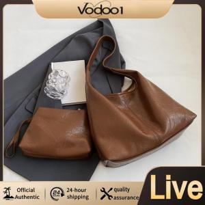 Chic Women 2pcs Bag Set Including Crossbody and Shoulder Bag Durable Satchel Hobo Bag for Daily Activities