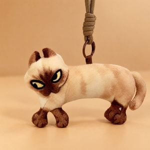 YOUSHI TOP 3D Printing Cat Pendant Abstract Doll Stuffed Animal Cat Sofa Cushion Creative Cute Cartoon Cats Pillow Home Decor