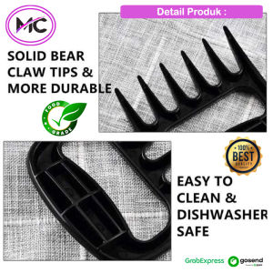 Meat Claws Meat Separator Garpu Alat Tusukan Daging Ayam Sapi Bahan Plastik Berkualitas Cincang Daging Manual