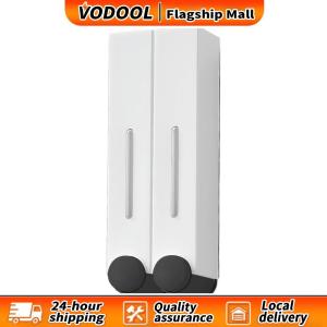 Stylish Wall-Mounted Shower Soap Dispenser No Drill Waterproof Bathroom Soap Dispenser with Adjustable Pump