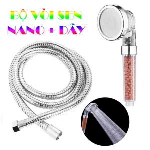 ComBo Bộ sen vòi inox tăng áp công nghệ Nano kháng khuẩn Vuadienmay