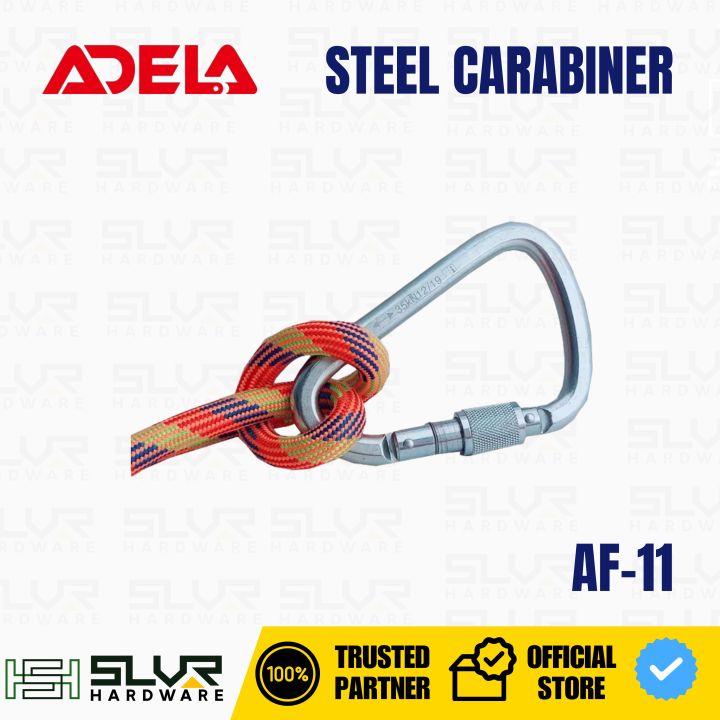 ADELA Carabiner Steel Carabiner AF-11 Rescue Device Accessories