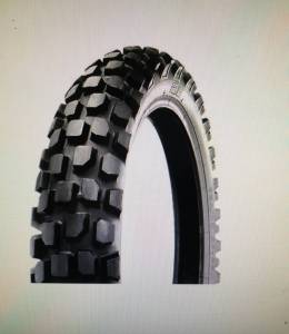 ยางวิบากยี่ห้อ IRC ล้อหลังขนาด 120/80-18 รุ่น GP-22 Crf250 300 ยางกึ่งวิบาก เหมาะสำหรับถนนดำ ทางฝุ่น