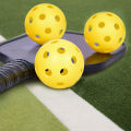12 Pak Bola Pickleball Outdoor 74mm Pickle Ball 40 Lubang. 