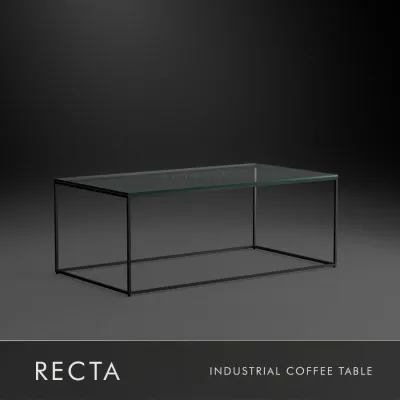 RECTA - Coffee Table / Meja Tamu Industrial | XIONCO