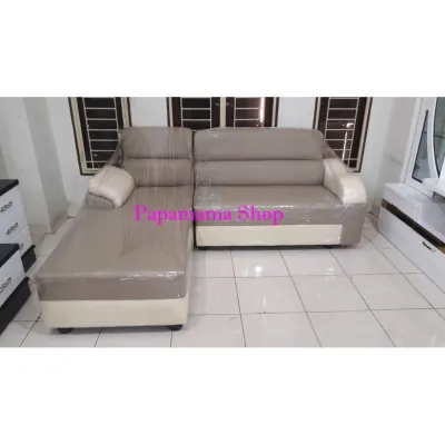 Sofa Tamu Minimalis - Sofa sudut L Fortune - Sofa murah - Medan