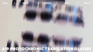 smart glasses ai แว่นตาอัจฉริยะไร้กรอบ บลูทูธ เปลี่ยนสีได้