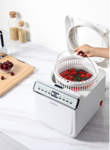 Máy Khử Độc Bằng Ozone Rửa Rau Hoa Quả Và Thực Phẩm Hải Sản Chỉ Cần Bấm Nút Tự Động Rửa Có Nhiều Chất Năng Mua 2 Tặng 1 Nhắn Tin Tư Vấn Thêm