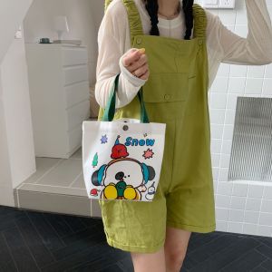 ✨ถูกที่สุด✨กระเป๋าผ้าแคนวาส แฟชั่น ลายการ์ตูน น่ารัก พร้อมส่งแล้ววันนี้🚚