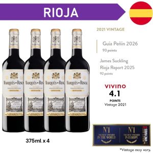 Marques de Riscal Reserva Rioja - Red Wine 375ml - Case4