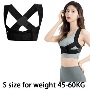 Back Brace Posture Corrector for Women and Men Adjustable Back Straightener Humpback Correction Strap Breathable Support Lower Back Pain Relief