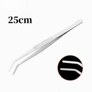 25/27cm Stainless Steel tweezers Water Grass Tweezers Aquarium Aquatic Plant Tweezers Fish Tank Tools For Cleaning