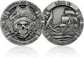 CHURYUML Davy Jones Coin A Pirates Life Down to Davy Jones Locker Pirate Enthusiasts Collectible Pirate Themed Party Gifts. 