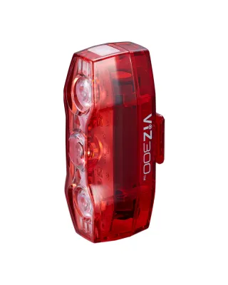 Cateye ViZ300 TL-LD810 USB Rechargeable Bicycle Bike Back Tail Flashing Blinking Rear Cycling Light 300 Lumens
