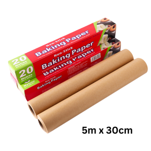 【5/10/20M】Non-Stick Baking Paper Roll Oil-Proof Parchment Paper Oil-absorbing Bakery Paper【Luckyhome】