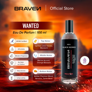 Braven Black Wanted Eau De Parfum 100ml
