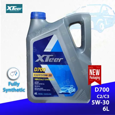 Hyundai XTeer Diesel Ultra C3 5W-30 Fully Synthetic Motor Oil 6L ( 6 Liters )