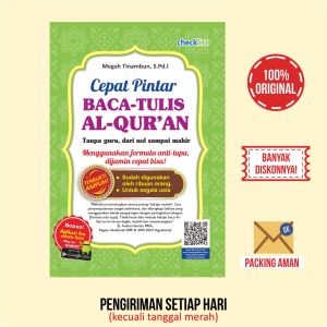 Buku Agama Cepat Pintar Baca-Tulis Al-Quran Tanpa Guru Dari Nol Sampai Mahir