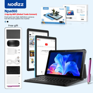 New Npad60 10-inch Tablet 5GWIFI HD Large Screen Full Netcom Keyboard and Mouse Set 2.4g+5g WiFi (Global Trade connect)
