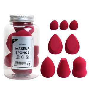 MAANGE 8Pc Soft Makeup Sponge Puff Cosmetic Puff for Foundation Make Up Multiple sizes Sponges