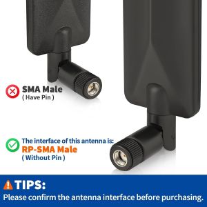 Bingfu RPSMA 4G LTE Antenna for Spypoint Link Micro Tactacam Stealth Cam -2