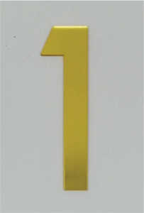 ตัวเลขอะคริลิคสีทองกระจกเงา สูง8เซ็น. หนา2มิล มีฟิล์มใสเคลือบกันรอย ลอกออกได้เมื่อติดตั้งเสร็จ