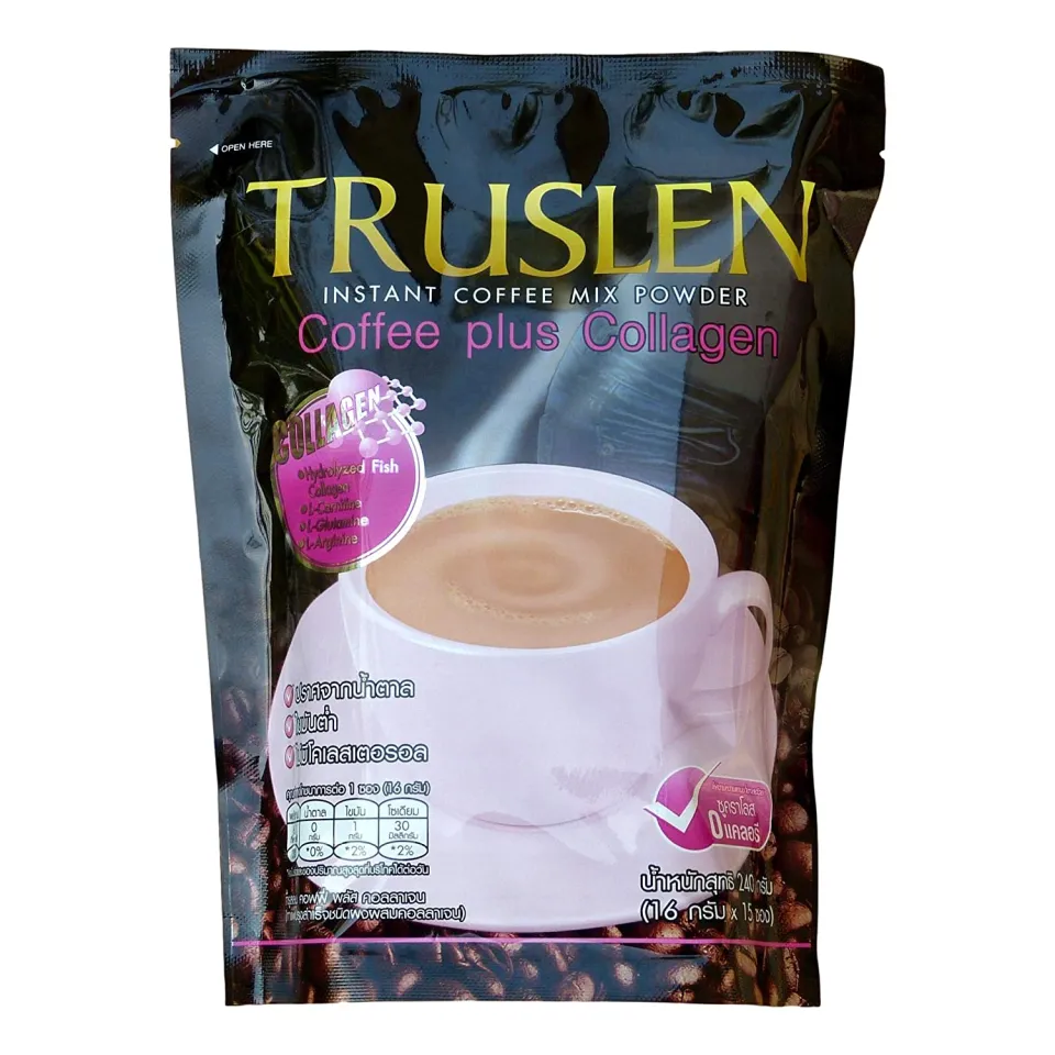 Truslen Coffee Plus Collagen - Truslen Coffee ทรูสเลน คอฟฟี