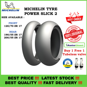 TAYAR MICHELIN POWER SLICK 2 120/70ZR 17 190/55ZR 17 200/55ZR 17 RADIAL TYRE