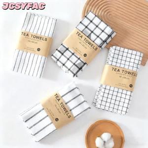 JCSYFAC Khăn trải bàn 40x60cm Miếng bông dày và vải lanh bền Nhà Bếp Có thể tái sử dụng ăn uống trang trí ngày lễ