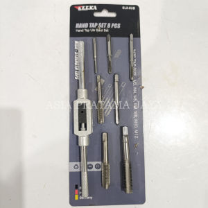 Hand Tap Set plus Gagang - Senai Snei Die Set - Snai Pembuat Drat Dalam Luar Ulir Handtap M3-M12